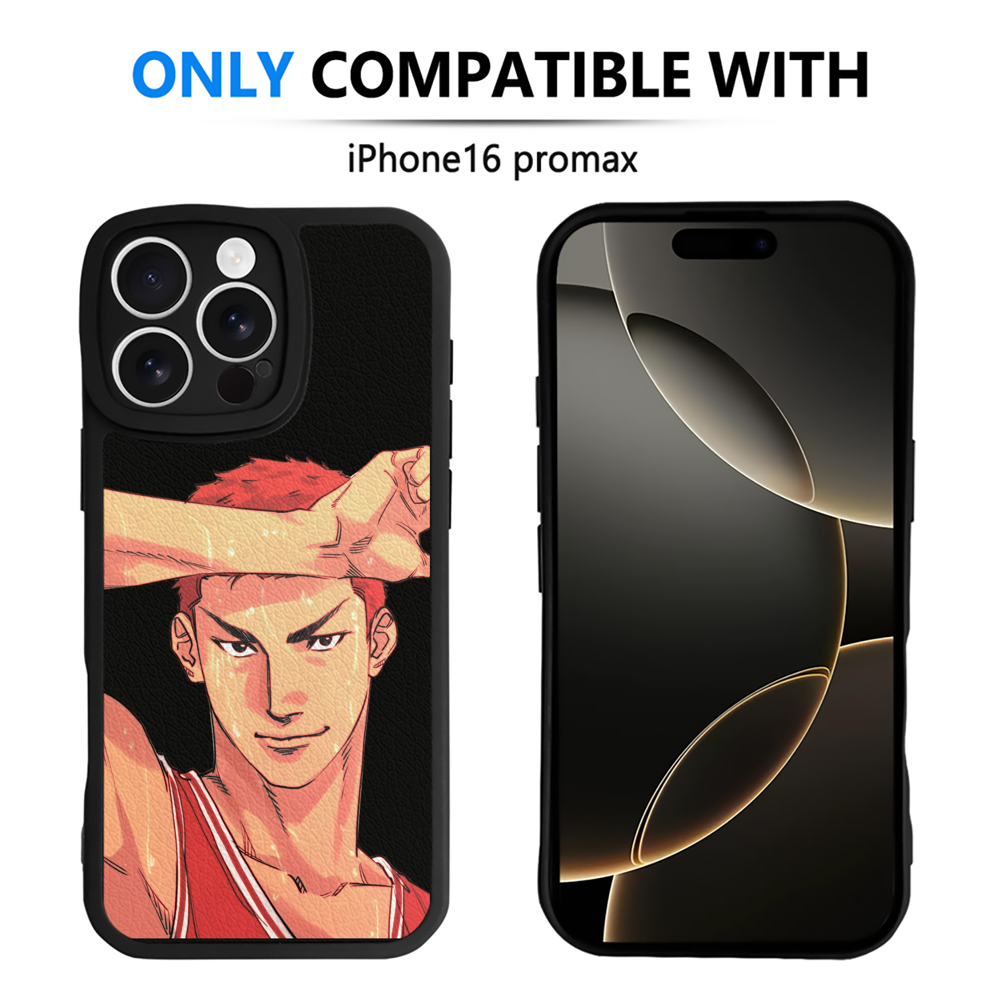（画像用） SLAM DUNK／スラムダンク 【iPhone 16シリーズ対応】シリコンスマホケース（レザー調） 材質：シリコン